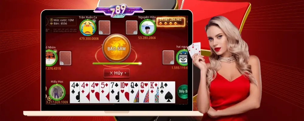 Sâm lốc 789club - Game bài "bánh cuốn" nhất hiện nay